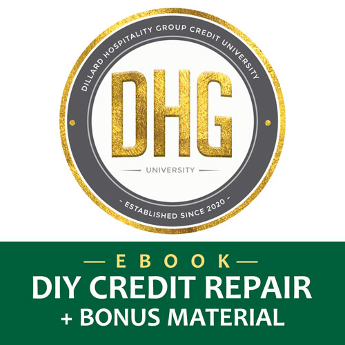 DHG University DIY Credit Repair eBook + Bonus Material